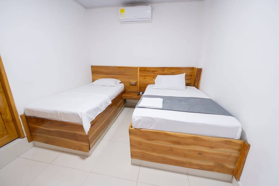 Habitación doble del Hotel Vincci en Chigorodó