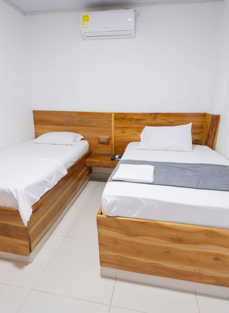 Habitación doble del Hotel Vincci en Chigorodó